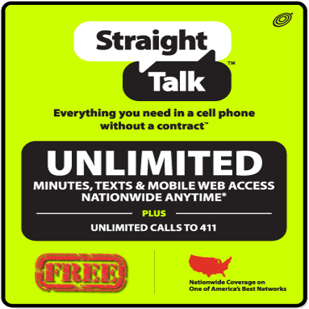 Free unlock code straight talk sim card online